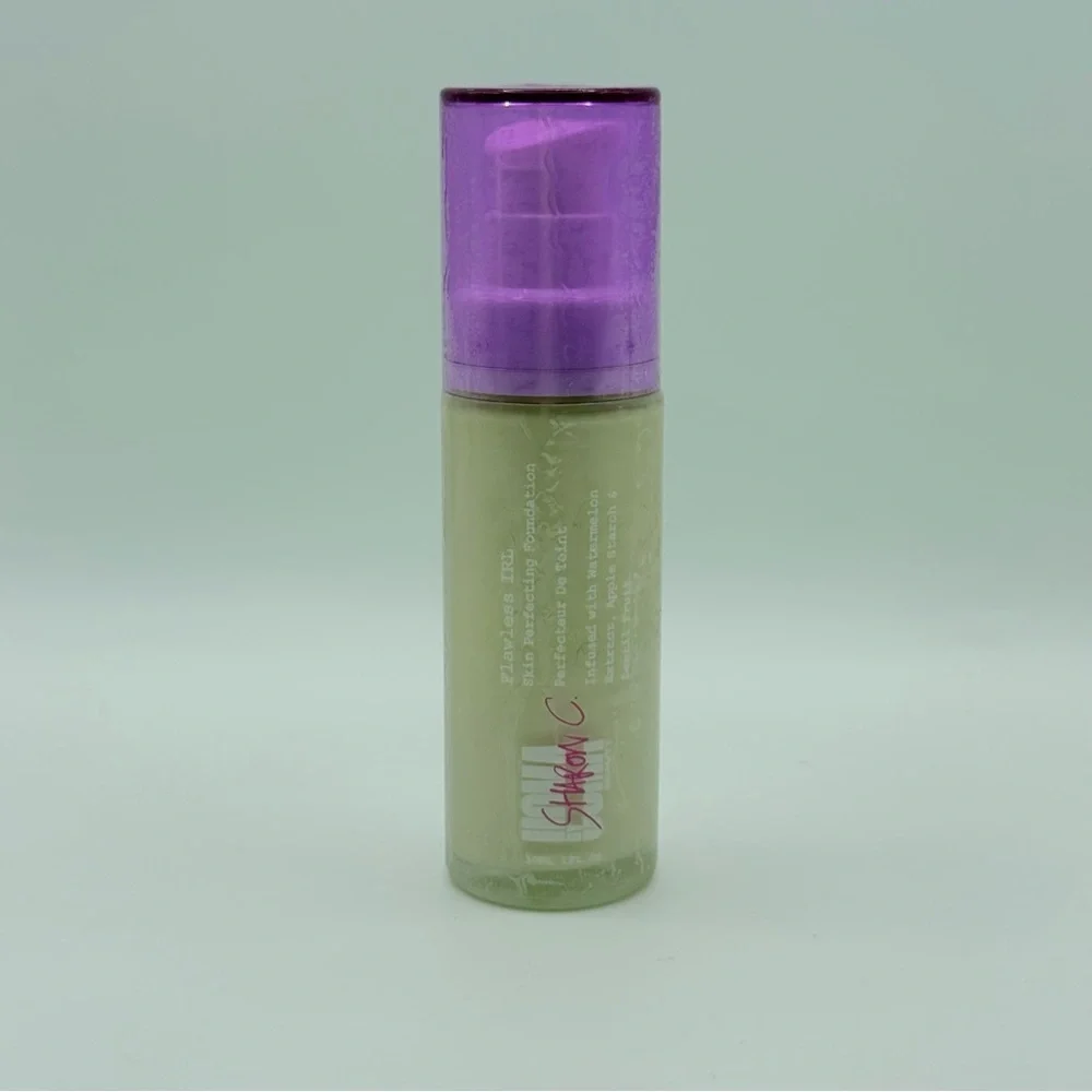 Uoma By Sharon C Flawless IRL Skin Perfecting Foundation White Pearl T2 1 fl oz
